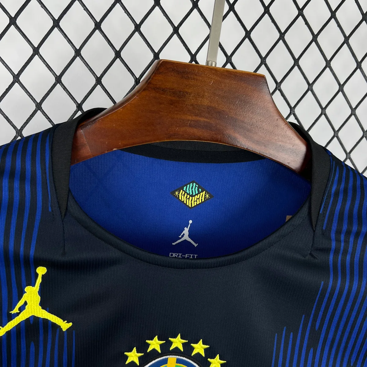 Mens Brazil 2026 World Cup Away Long Sleeve Jersey, foto 2