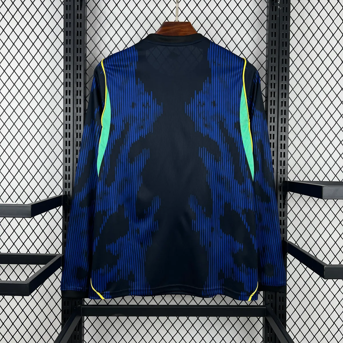Mens Brazil 2026 World Cup Away Long Sleeve Jersey, foto 6