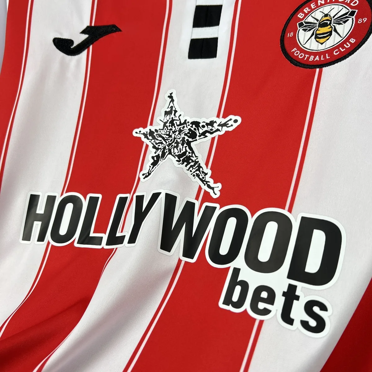 Mens Brentford 2025/26 Home Jersey, foto 6
