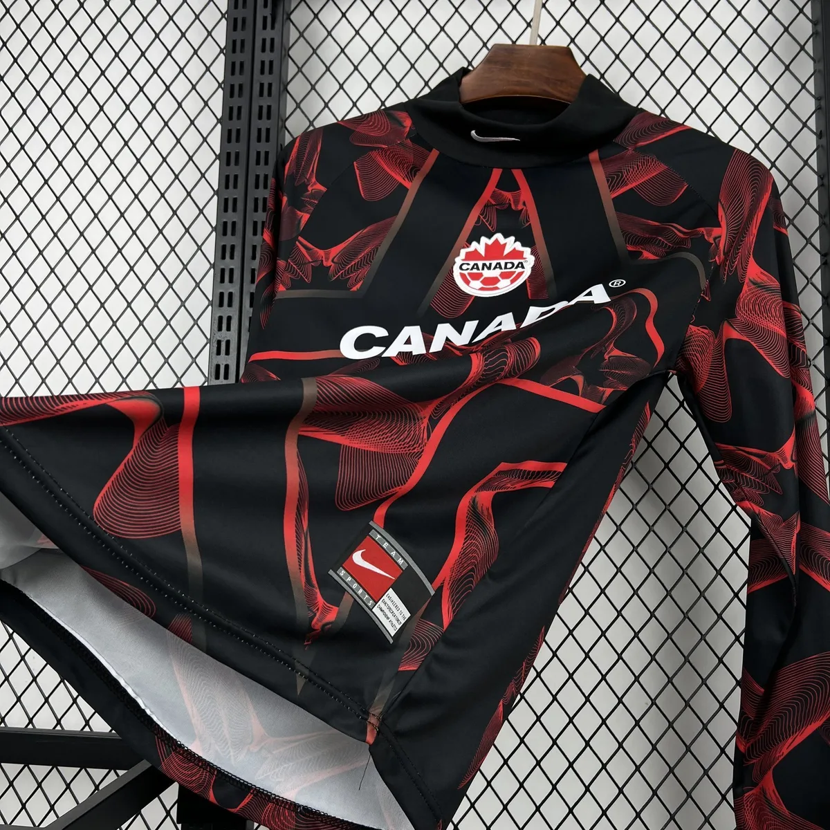 Mens Canada 2026 Hollywood Goalkeeper Long Sleeve Jersey, foto 3