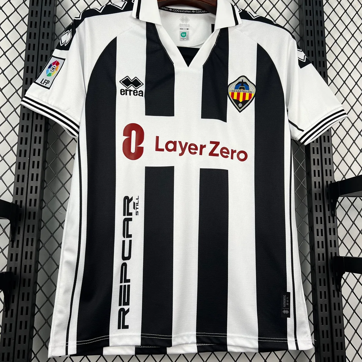Mens CD Castellon 2025/26 Vintage Jersey, foto 6