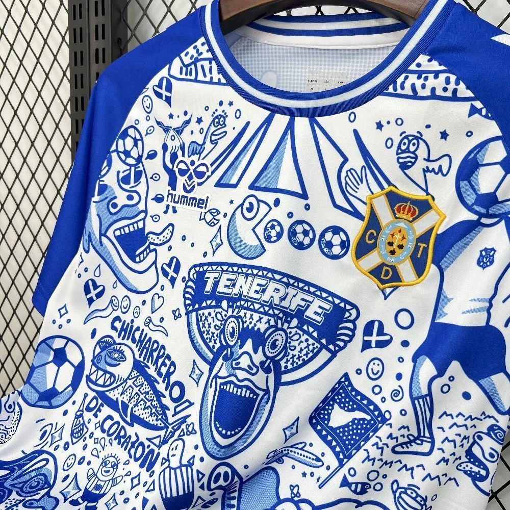 Mens CD Tenerife 2025/26 Limited Edition Jersey, foto 4