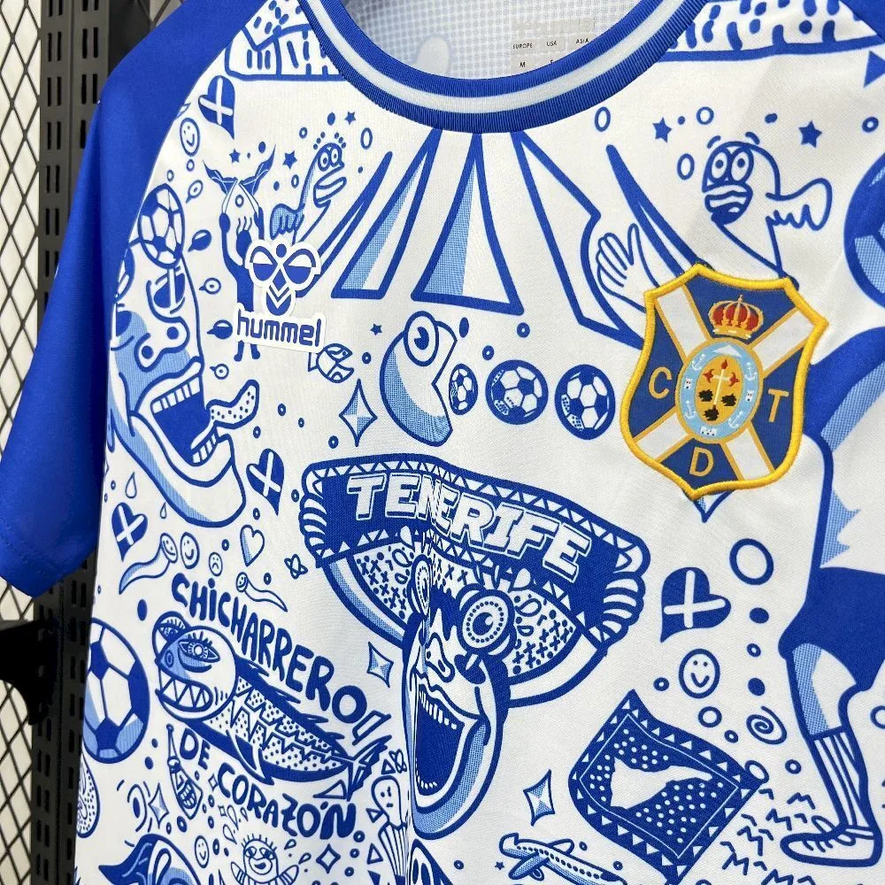 Mens CD Tenerife 2025/26 Limited Edition Jersey, foto 5