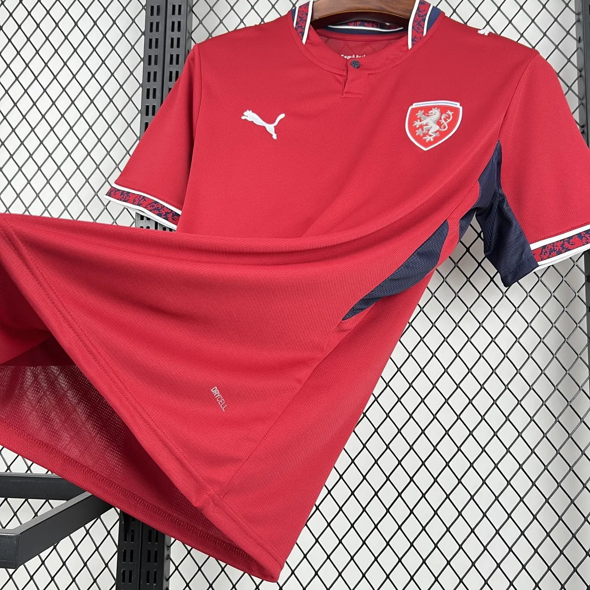 Mens Czech Republic 2026 World Cup Home Jersey, foto 4
