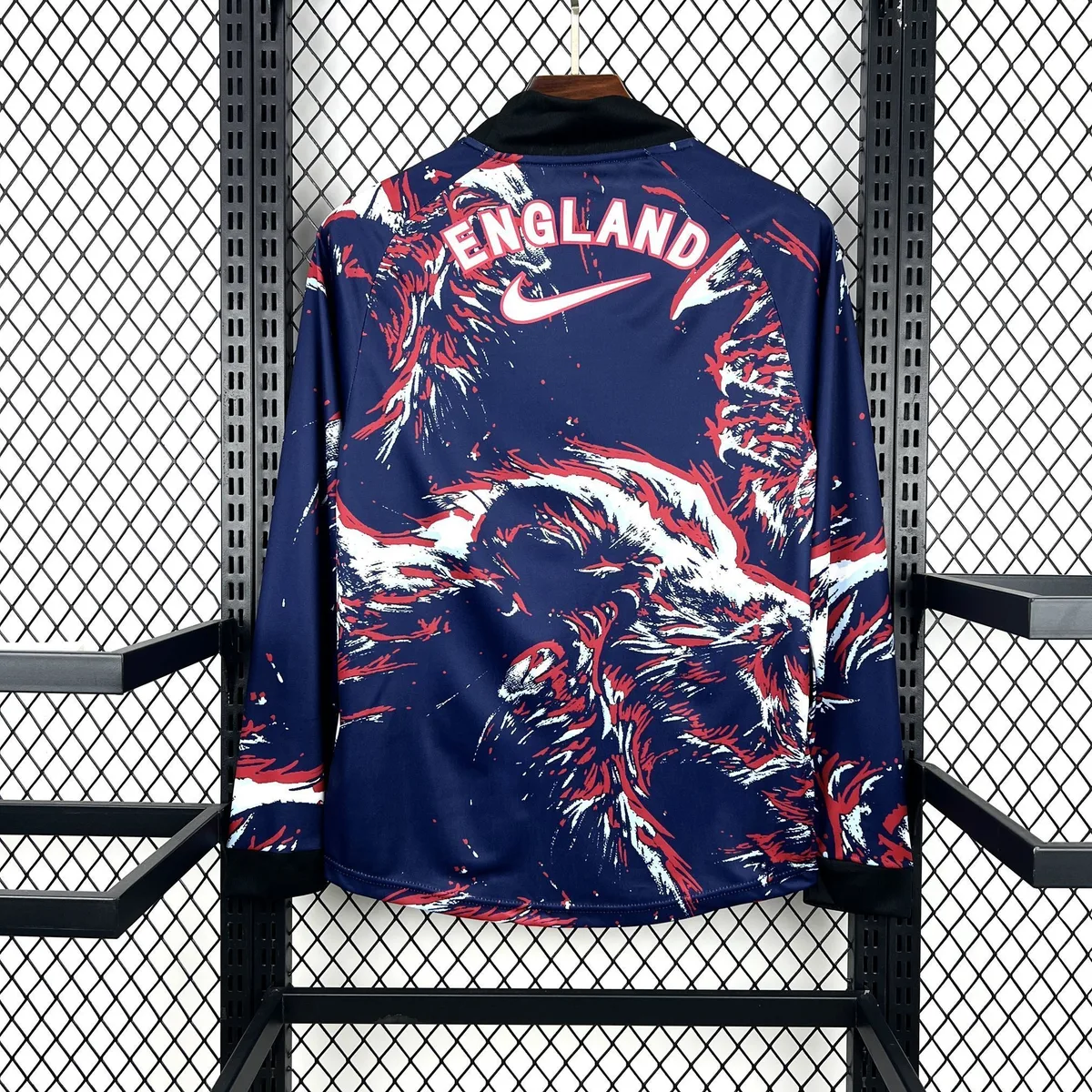 Mens England 2026 Hollywood Goalkeeper Long Sleeve Jersey, foto 2