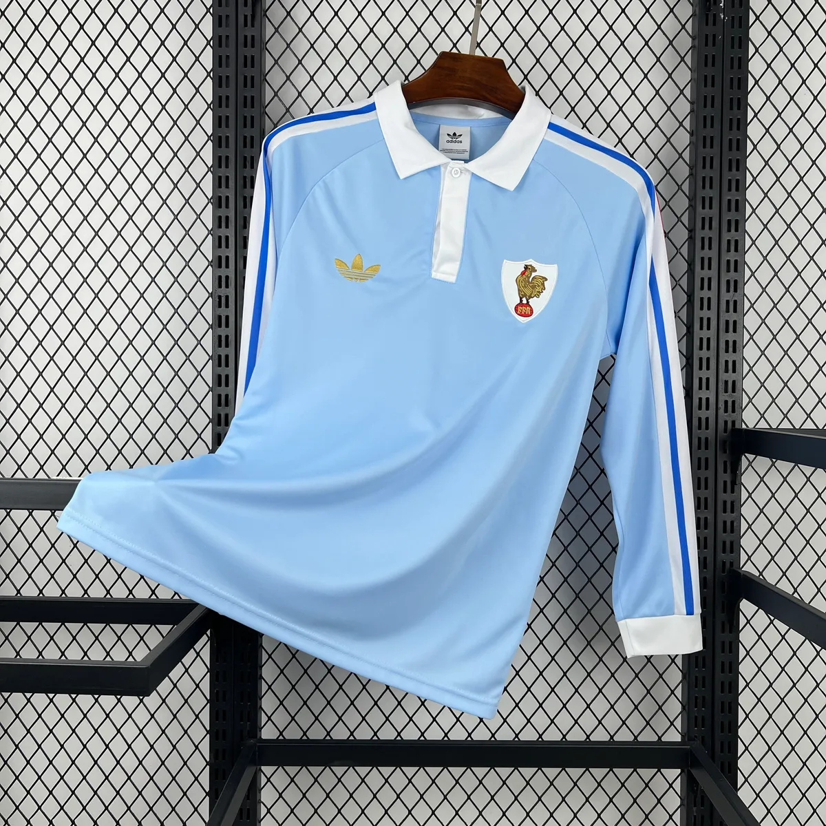 Mens France 2026 120th Anniversary Long Sleeve Jersey, foto 1