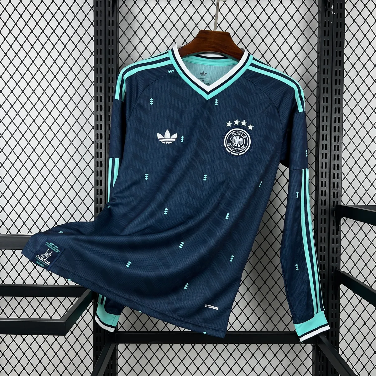 Mens Germany 2026 World Cup Away Long Sleeve Jersey, foto 1