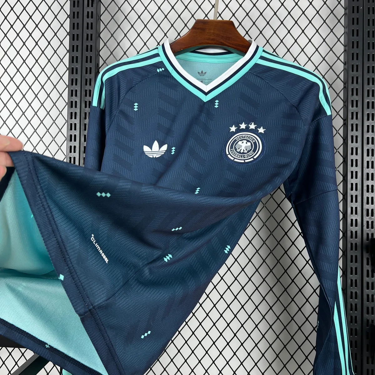 Mens Germany 2026 World Cup Away Long Sleeve Jersey, foto 6