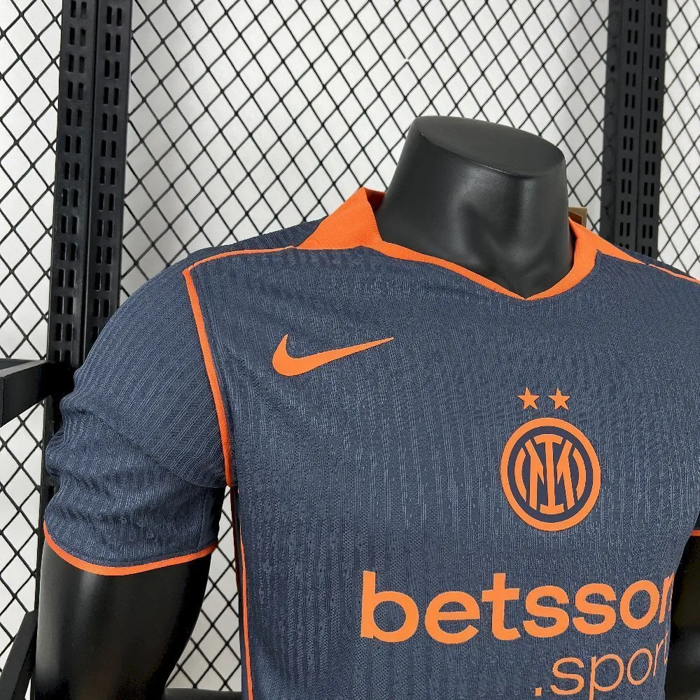 Mens Inter Milan 2025/26 Third Jersey Player Version, foto 6