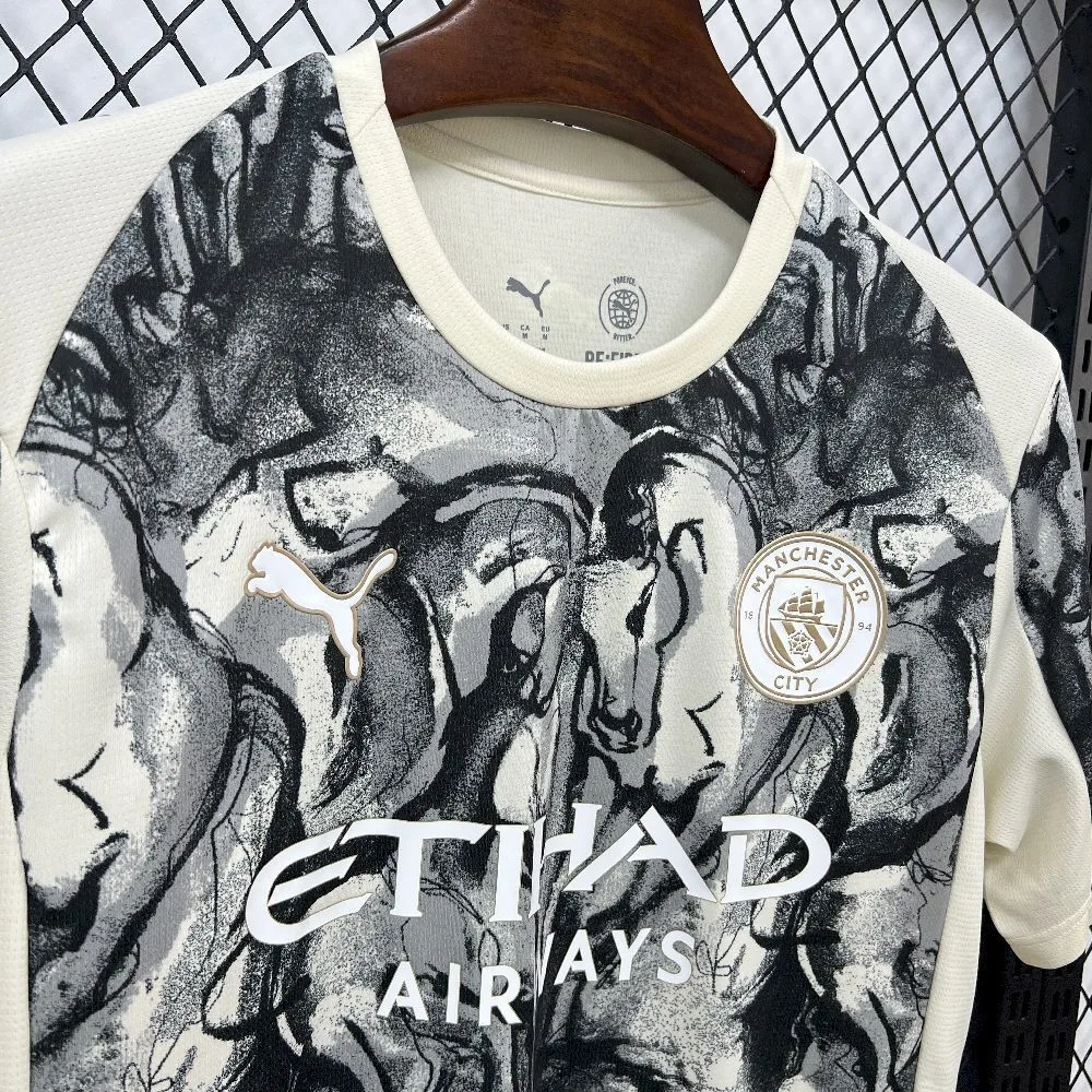 Mens Manchester City 2025/26 Year of the Horse Special Edition Jersey, foto 6