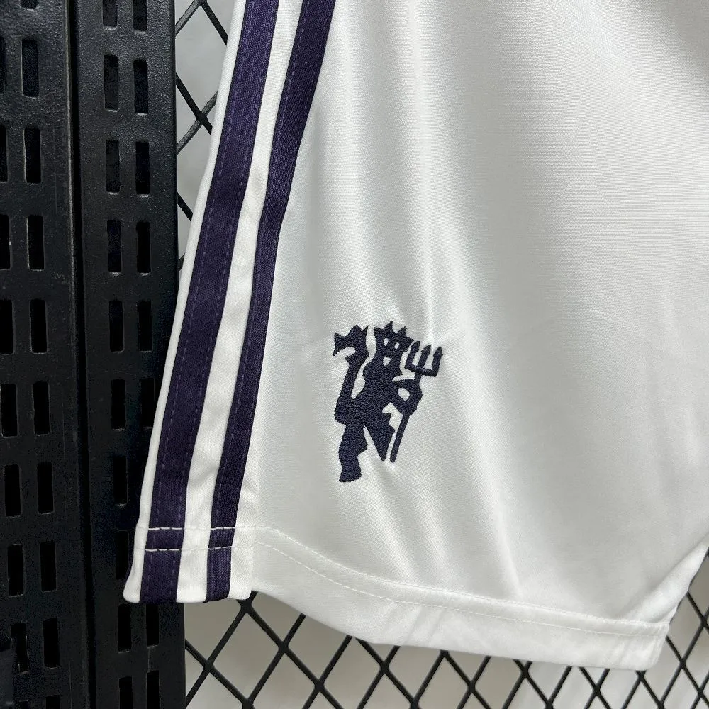 Mens Manchester United 2025/26 Away Shorts, foto 3