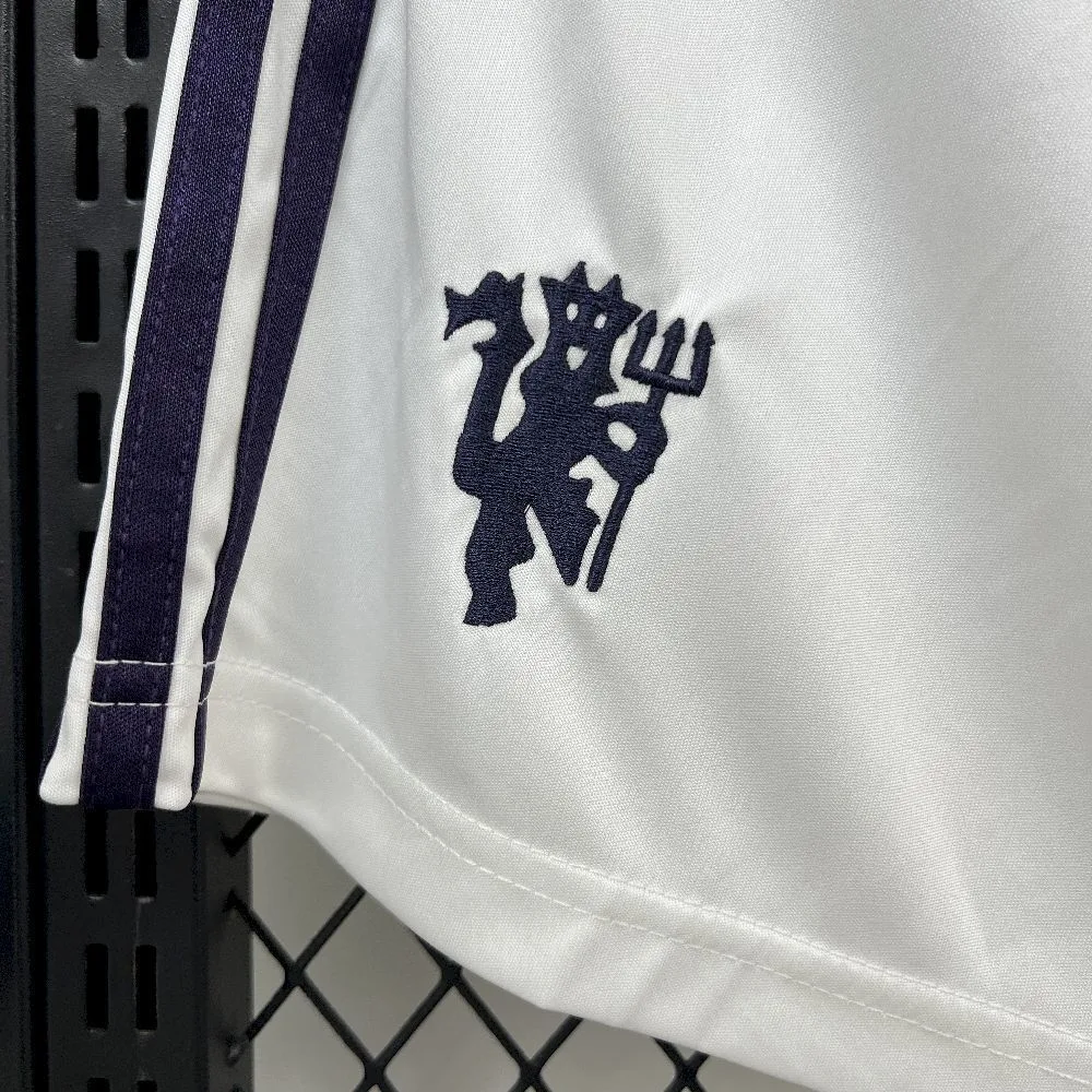 Mens Manchester United 2025/26 Away Shorts, foto 6