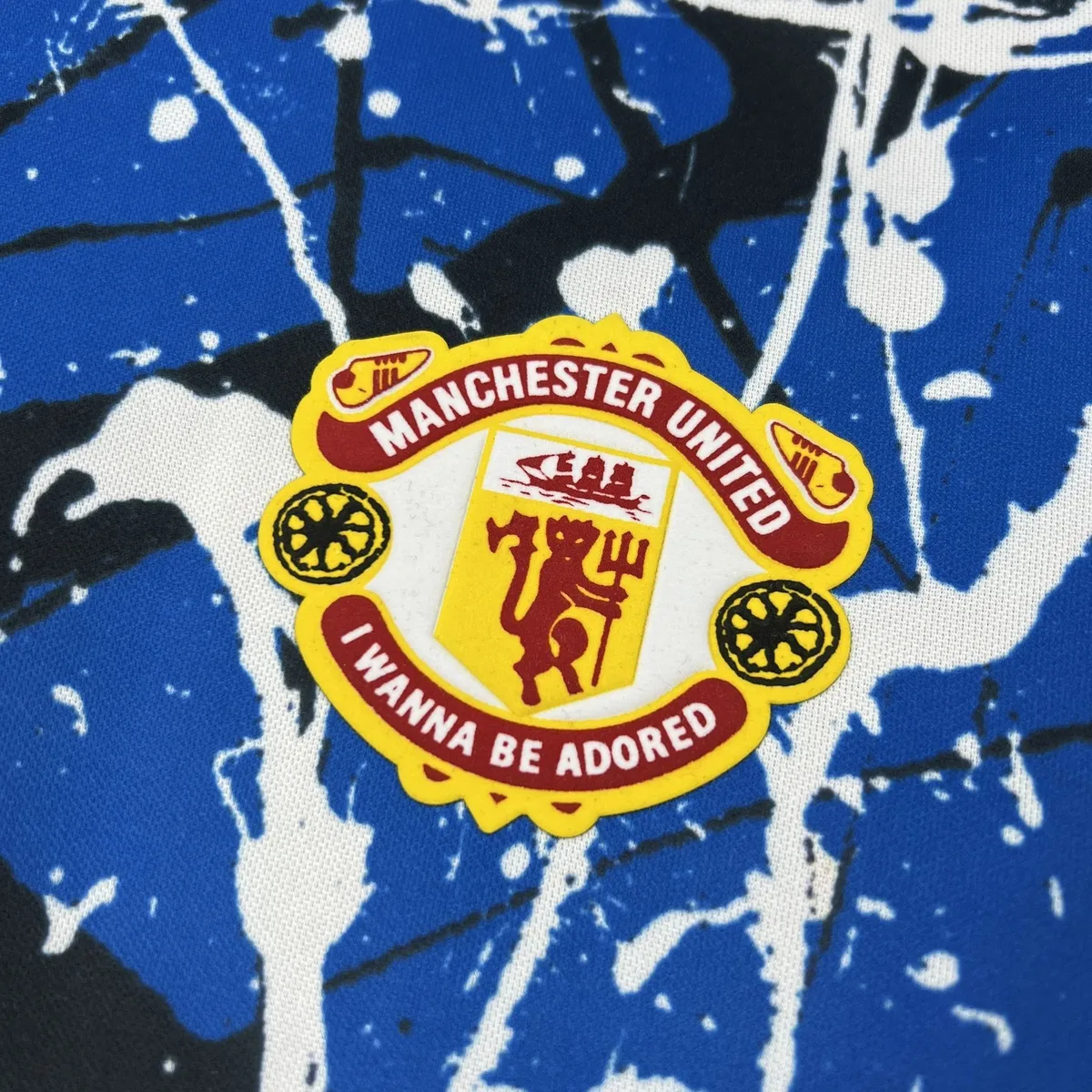 Mens Manchester United x Stone Roses 2025/26 Long Sleeve Jersey, foto 4