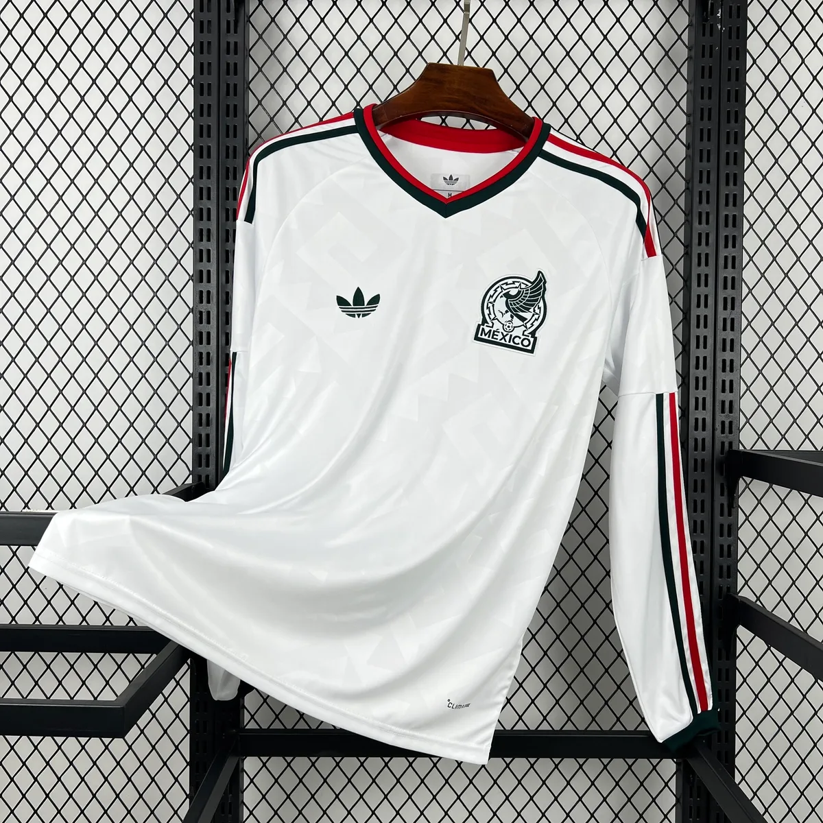 Mens Mexico 2026 World Cup Away Long Sleeve Jersey, foto 1