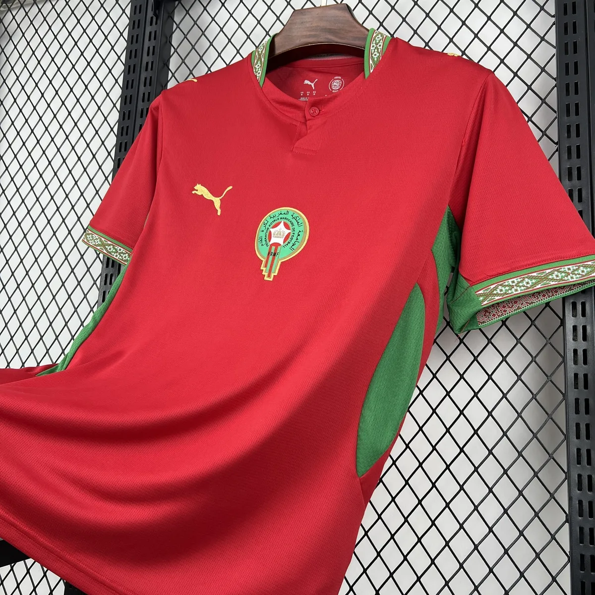 Mens Morocco 2026 World Cup Home Jersey, foto 4