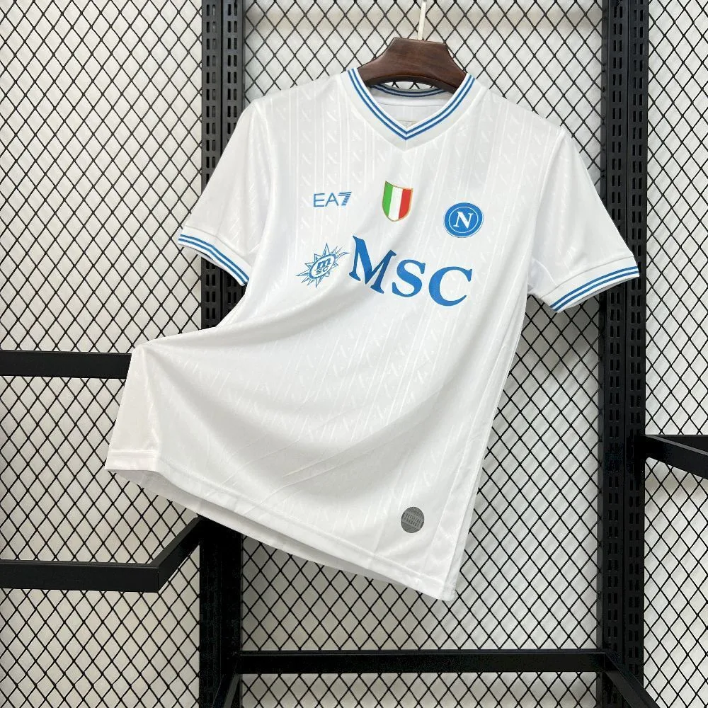 Mens Napoli 2025/26 Champions League Away Jersey, foto 1