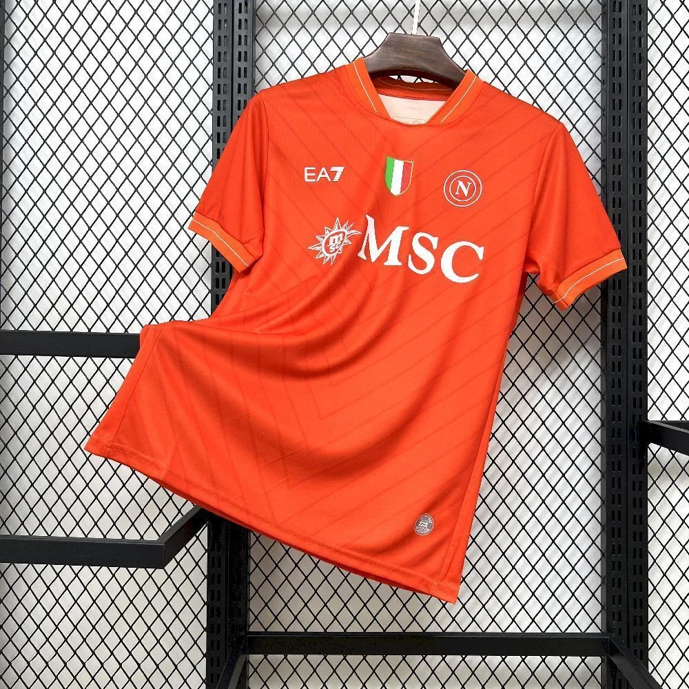 Mens Napoli 2025/26 Goalkeeper Jersey, foto 1