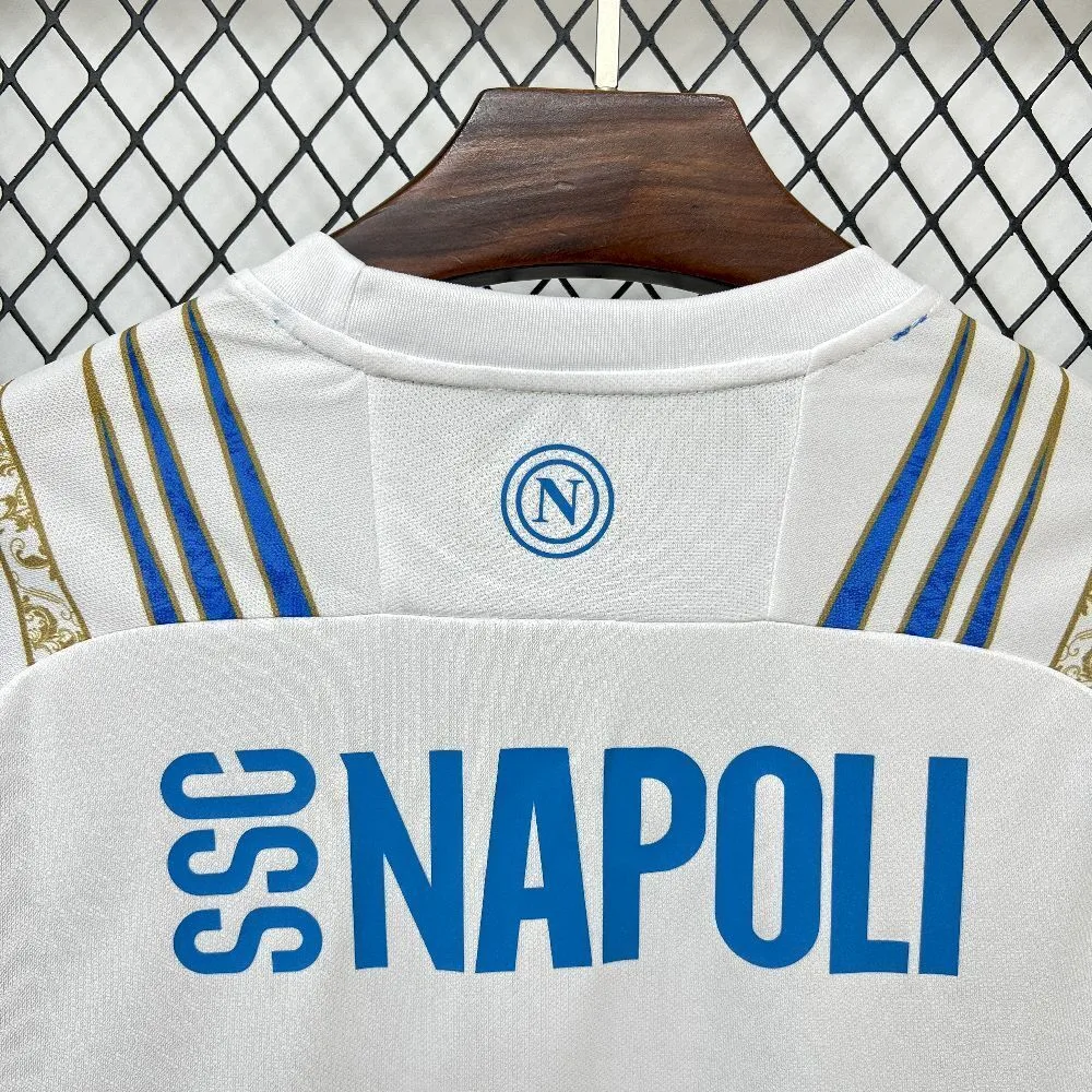Mens Napoli 2025/26 Pre-Match Long Sleeve Jersey, foto 4