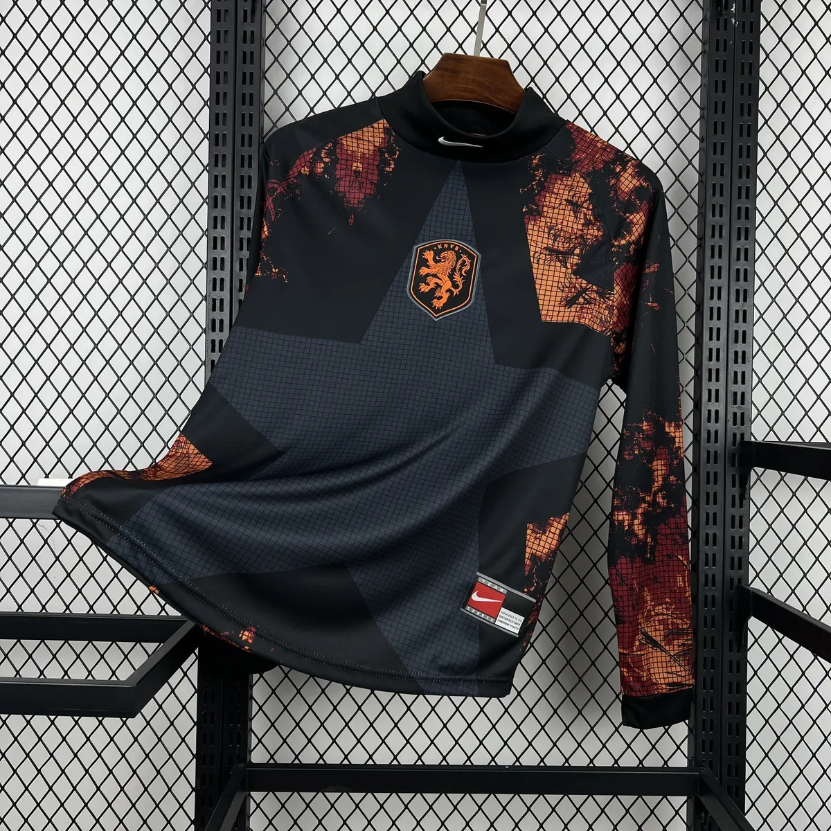 Mens Netherlands 2026 Hollywood Goalkeeper Long Sleeve Jersey, foto 1