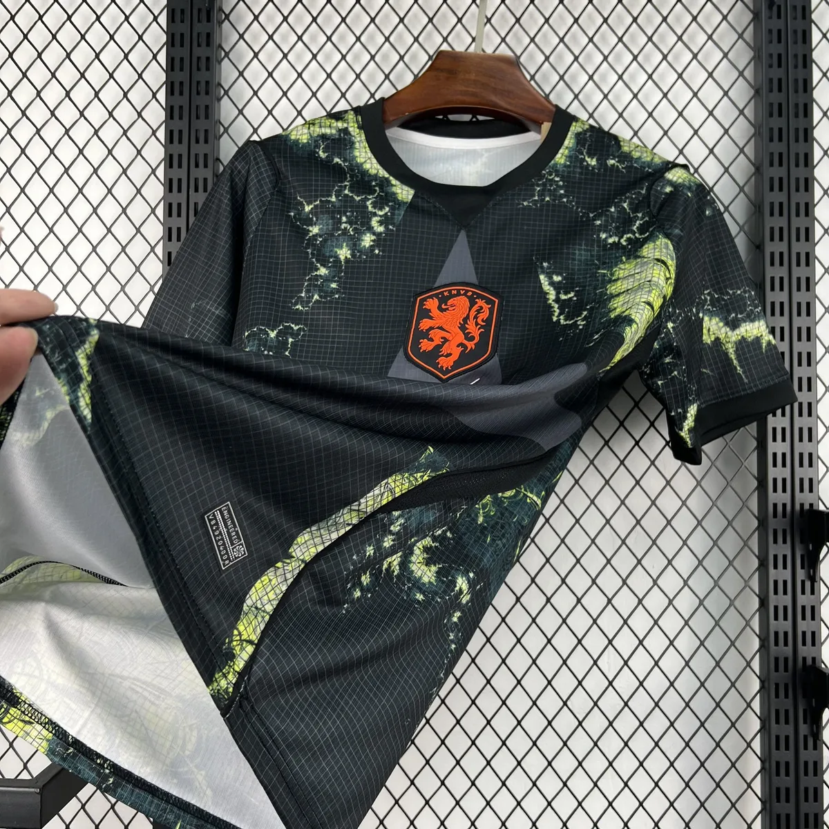 Mens Netherlands 2026 World Cup Goalkeeper Jersey, foto 3