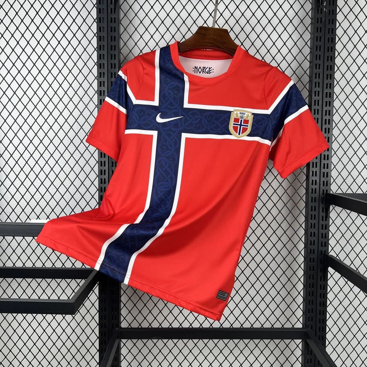 Mens Norway 2026 World Cup Home Jersey, foto 1