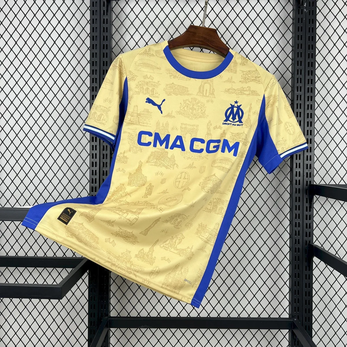 Mens Olympique Marseille 2025/26 Fourth Jersey, foto 1