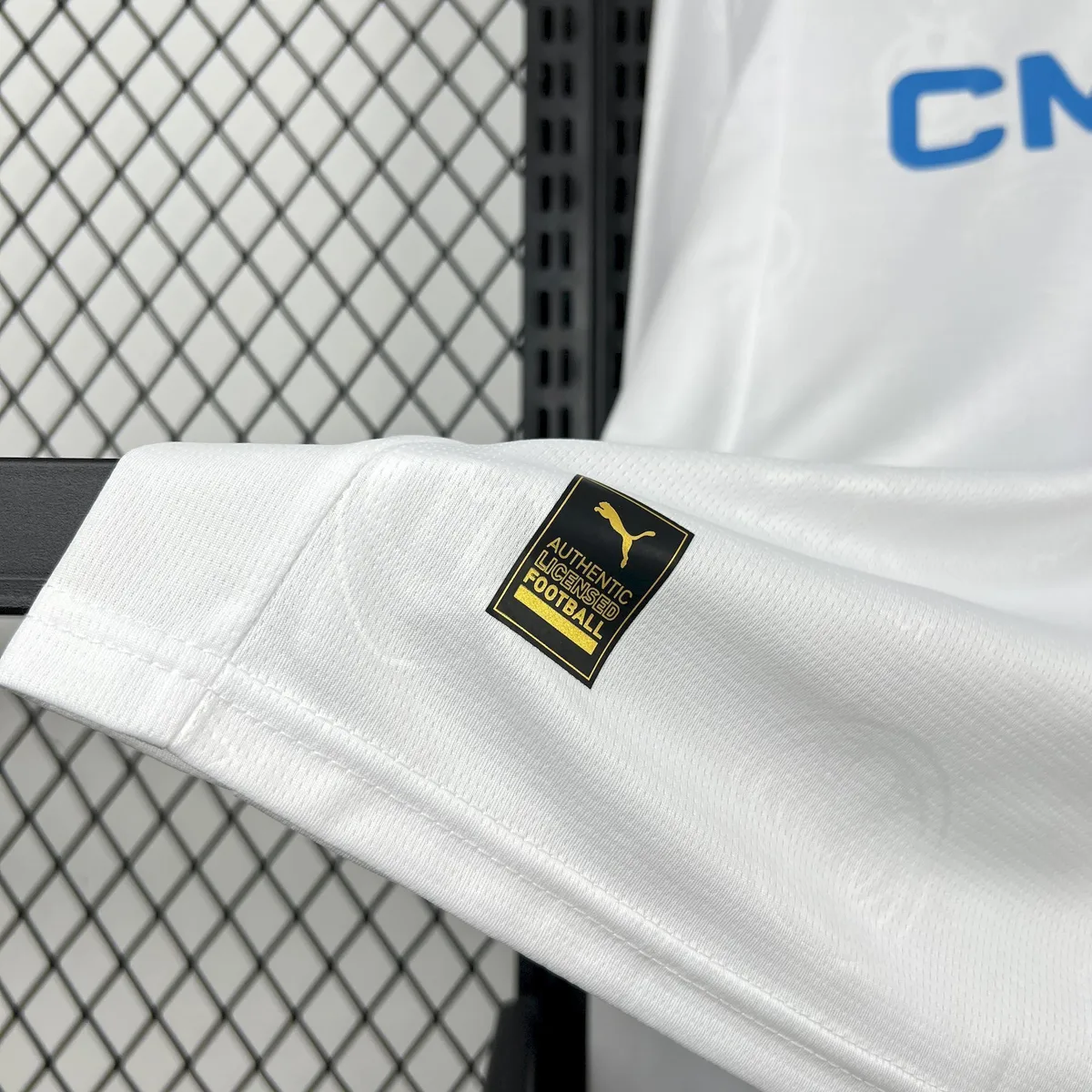 Mens Olympique Marseille 2025/26 Home Long Sleeve Jersey, foto 4