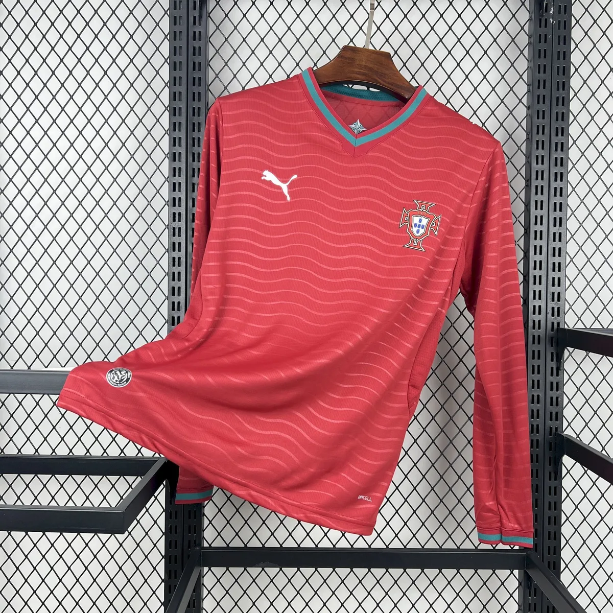 Mens Portugal 2026 World Cup Home Long sleeves Jeresy, foto 1
