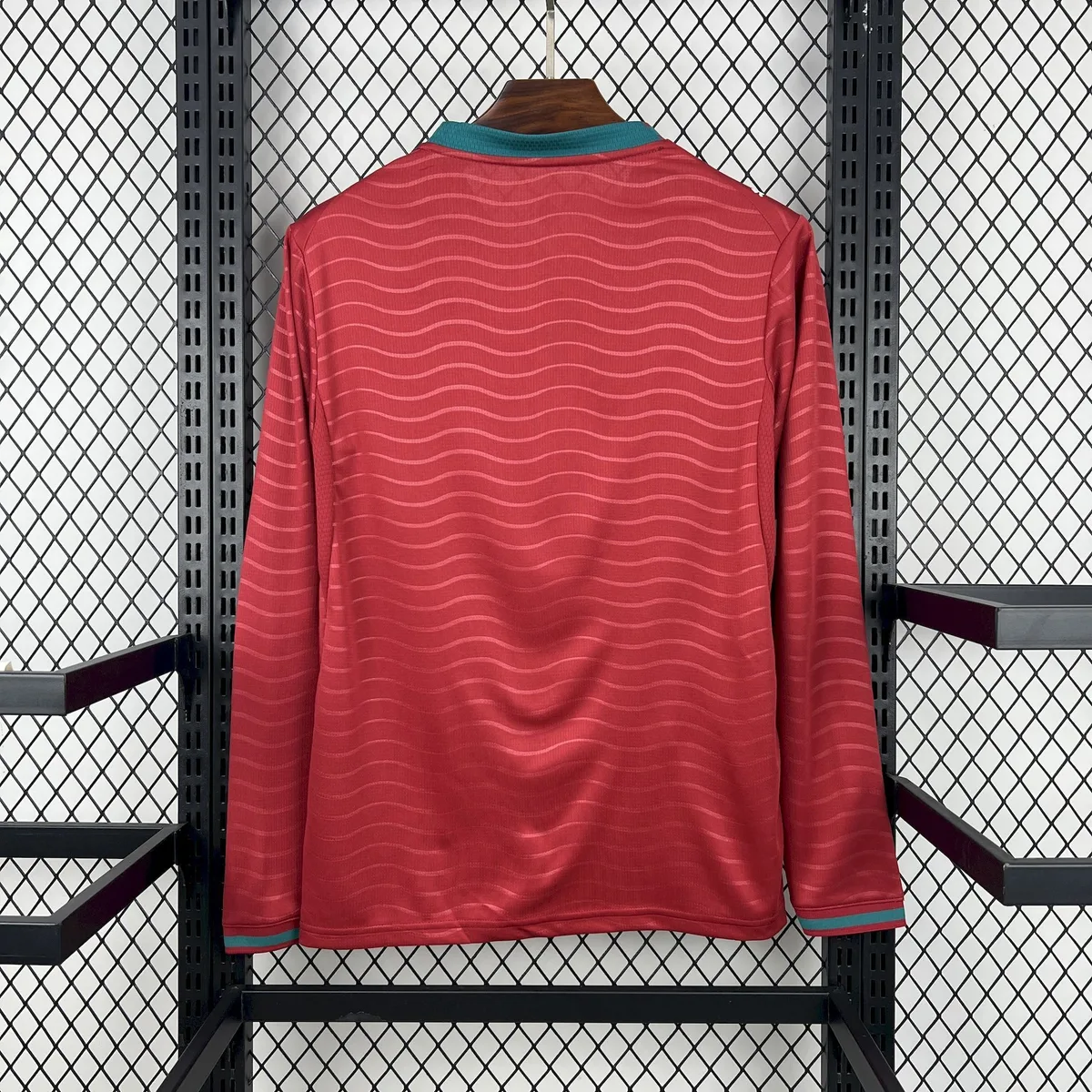 Mens Portugal 2026 World Cup Home Long sleeves Jeresy, foto 2