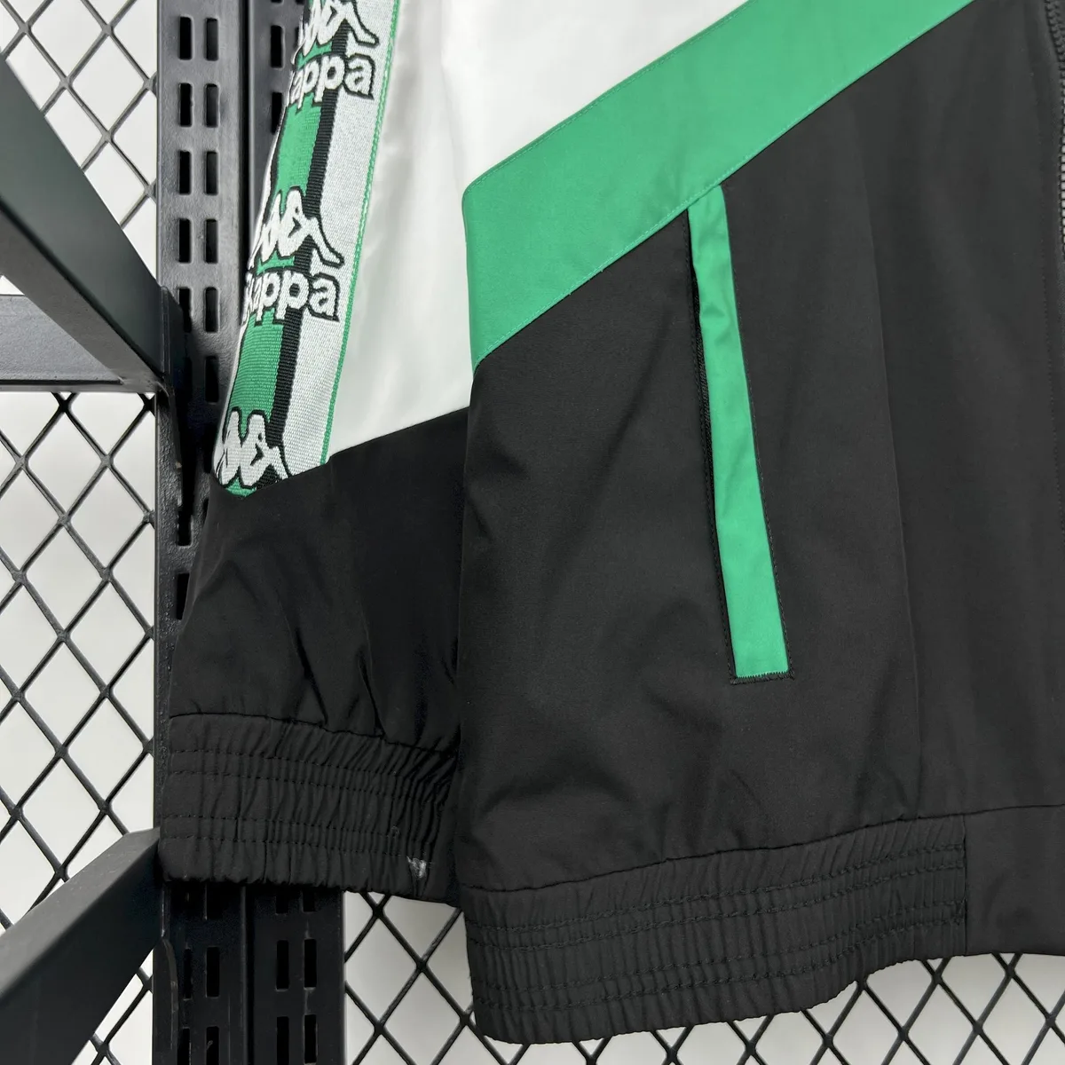 Mens Real Betis 1995/96 Retro Windbreaker, foto 6