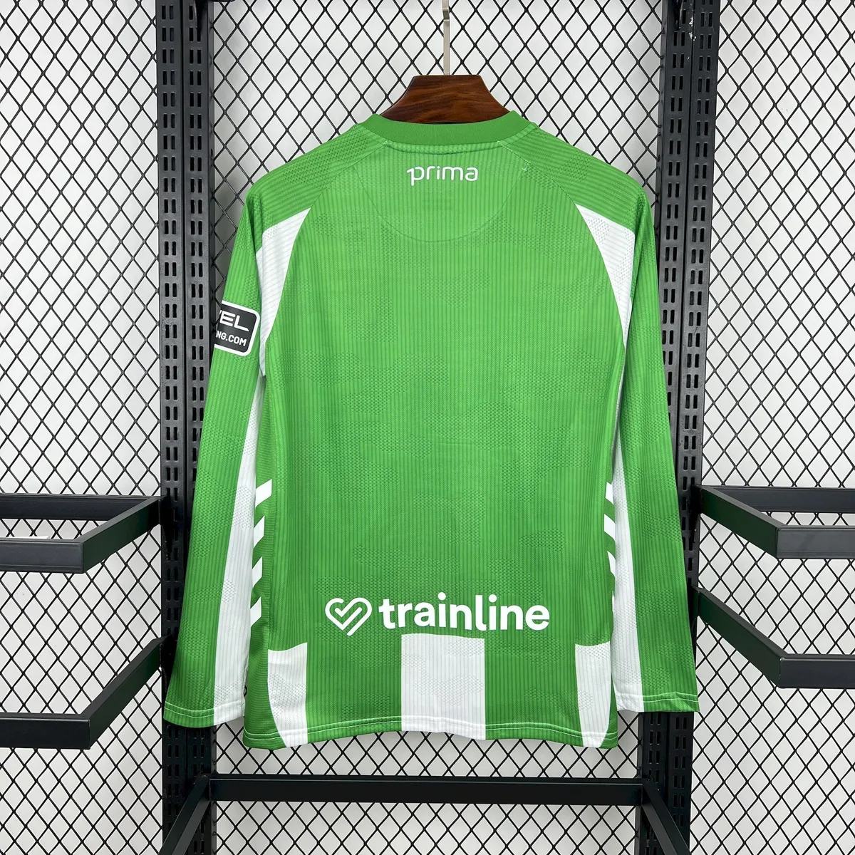 Mens Real Betis 2025/26 Home Long Sleeve Jersey, foto 2