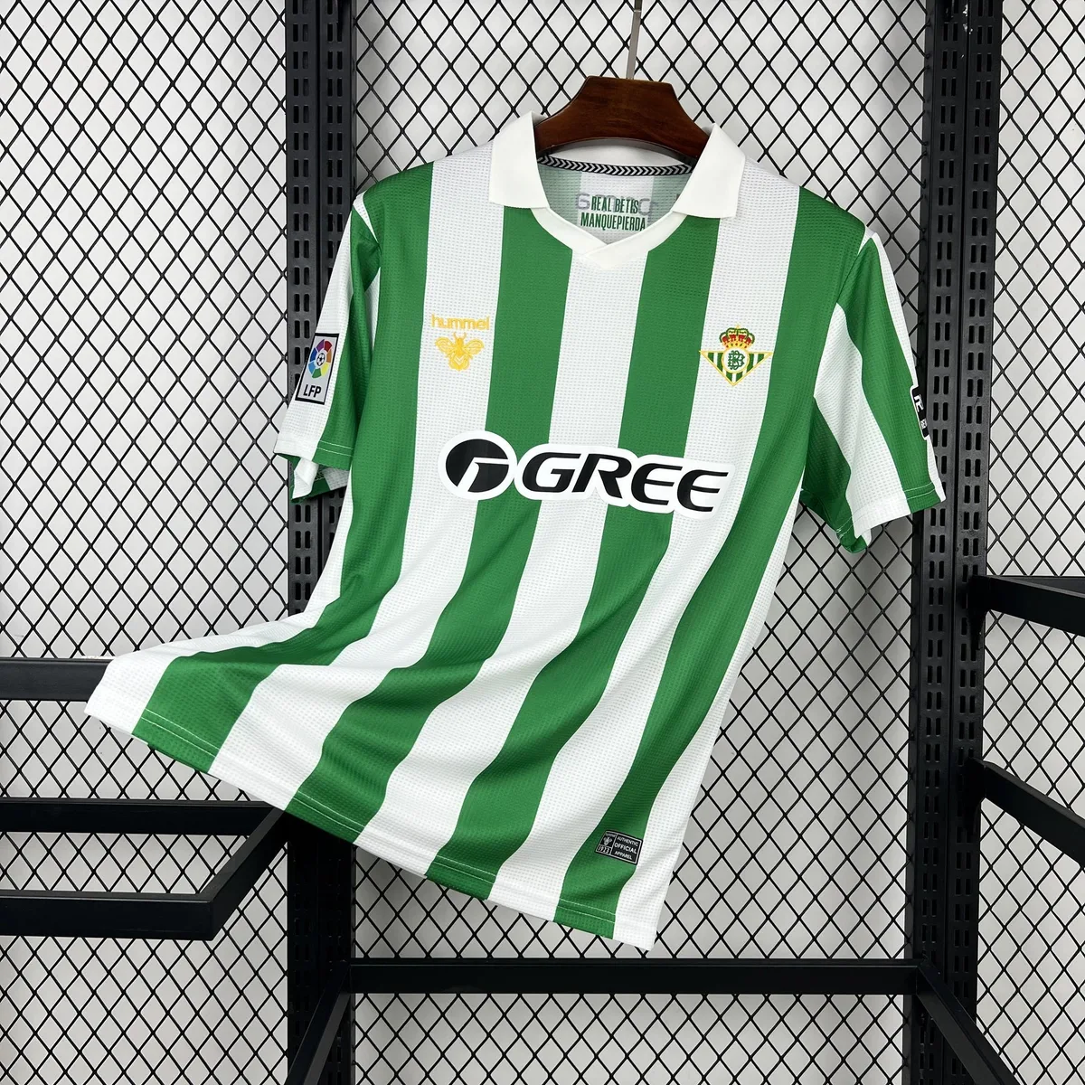 Mens Real Betis 2025/26 Retro Jersey, foto 1