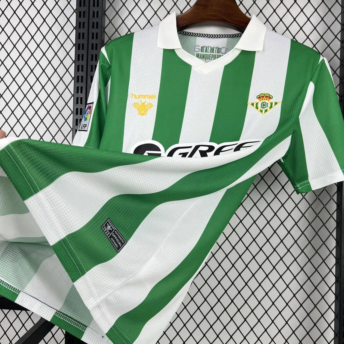 Mens Real Betis 2025/26 Retro Jersey, foto 3