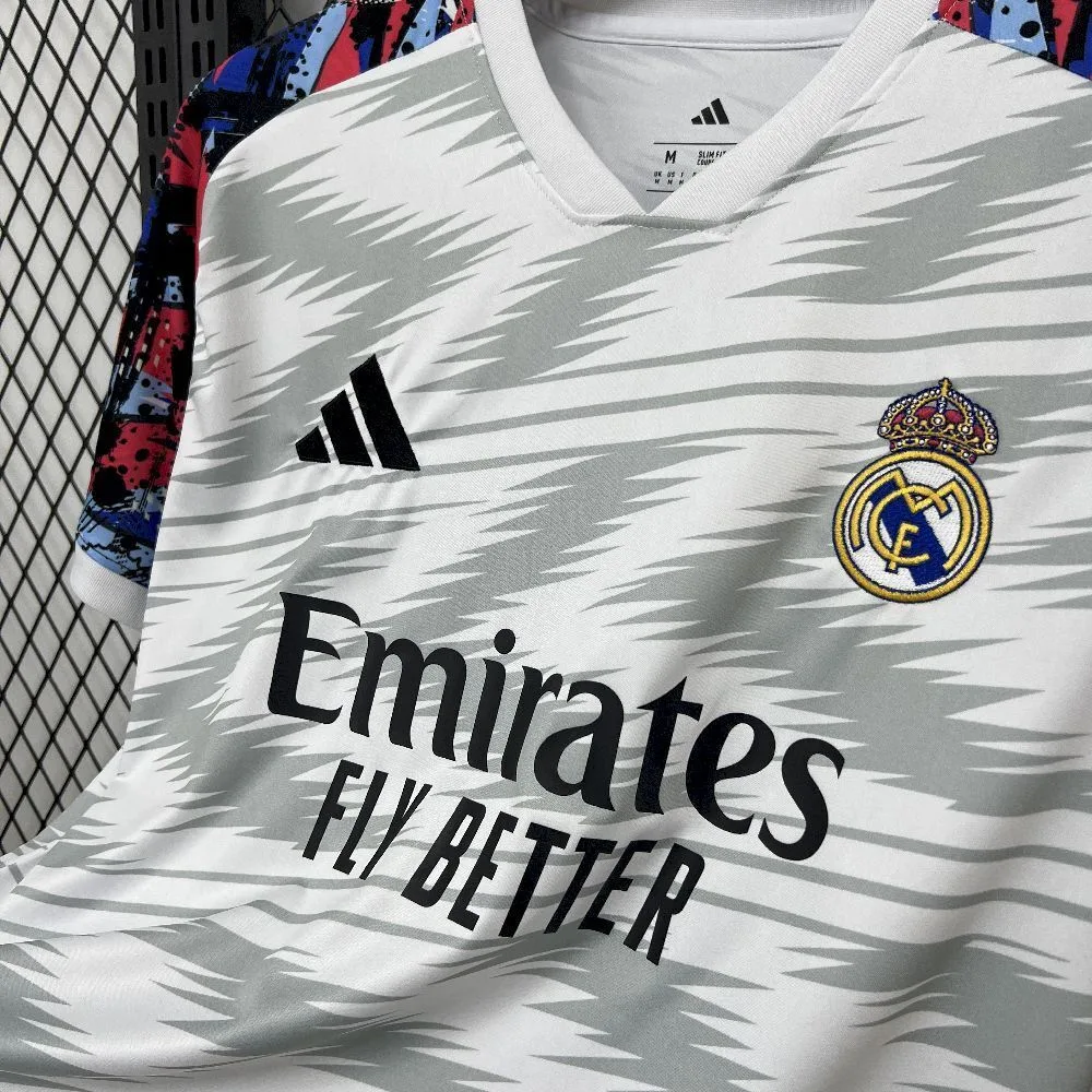 Mens Real Madrid 2025/26 Pre-Match Jersey, foto 4