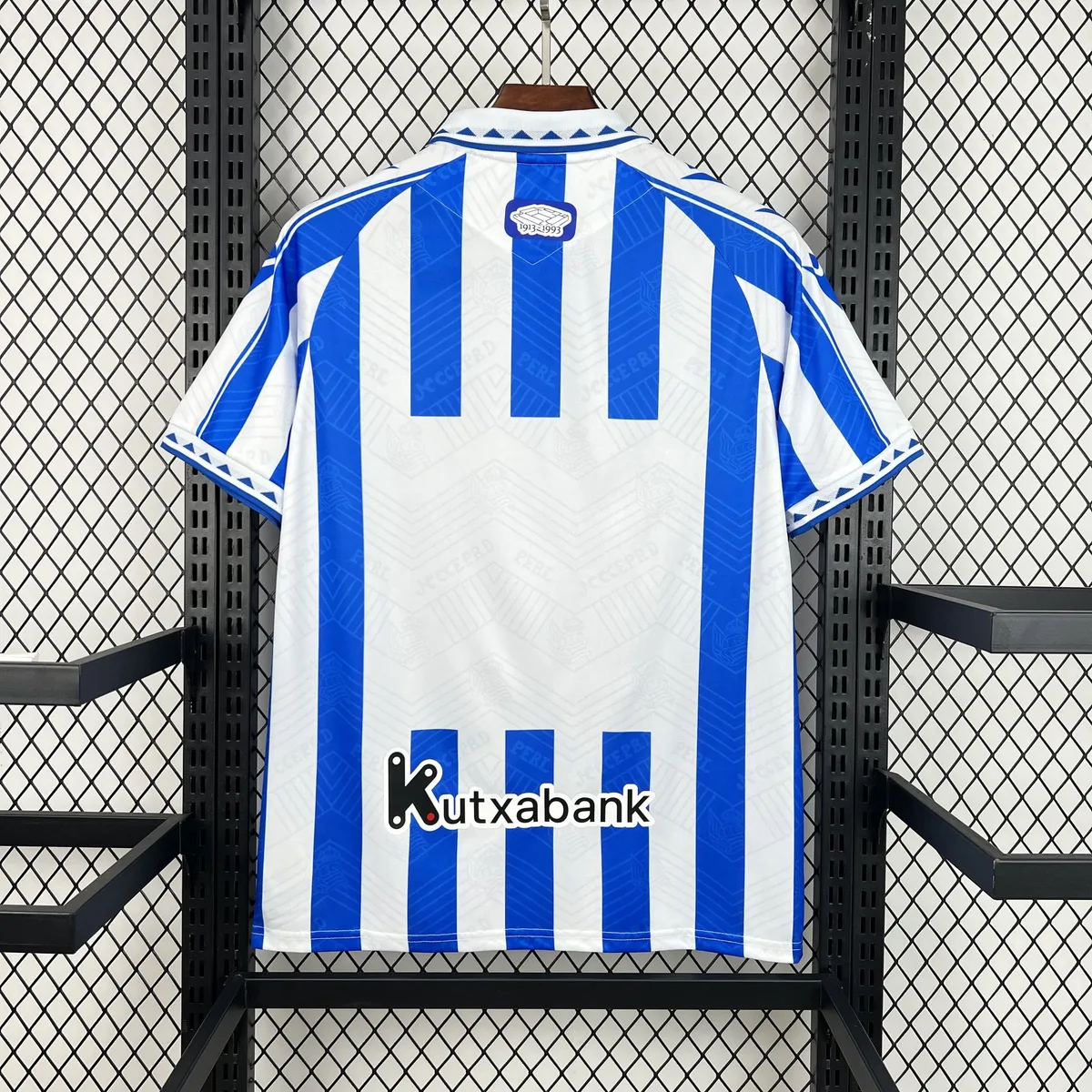 Mens Real Sociedad 2025/26 Vintage Jersey, foto 3