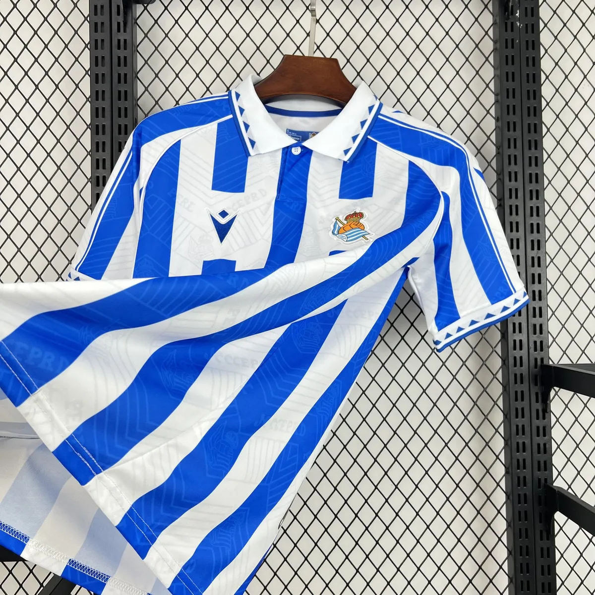 Mens Real Sociedad 2025/26 Vintage Jersey, foto 4
