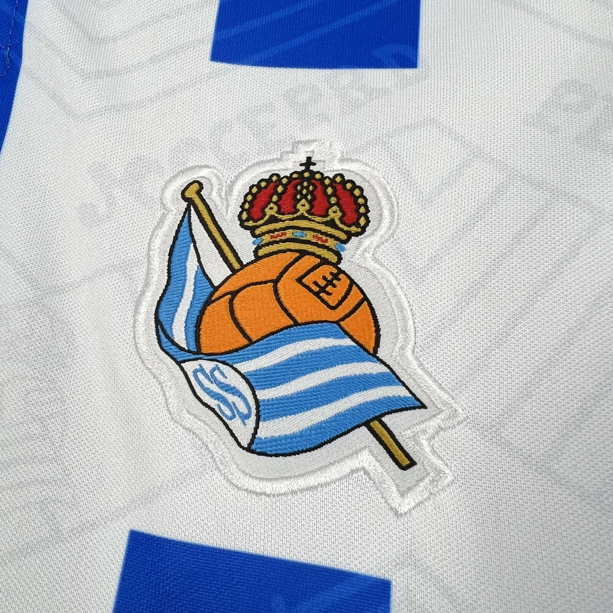 Mens Real Sociedad 2025/26 Vintage Jersey, foto 6
