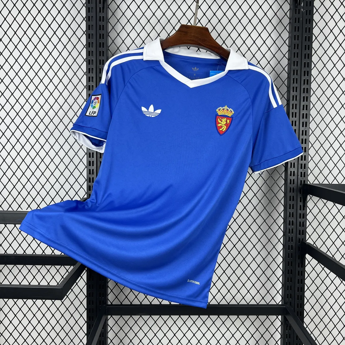 Mens Real Zaragoza 2025/26 Retro Jersey, foto 1