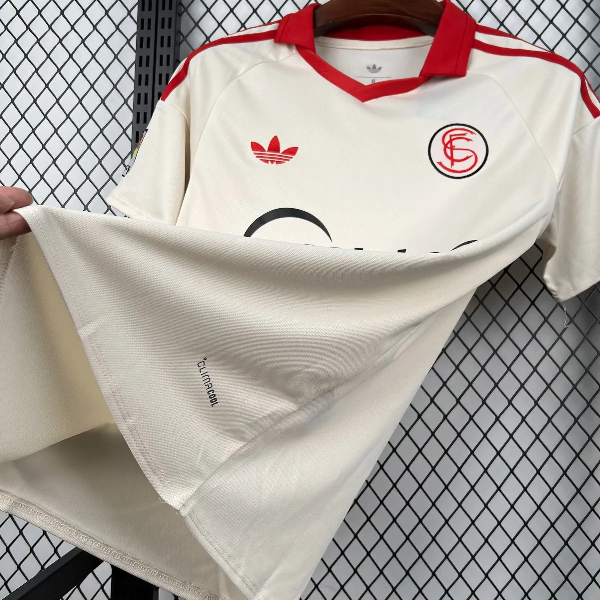 Mens Sevilla FC 2025/26 Retro Jersey, foto 3