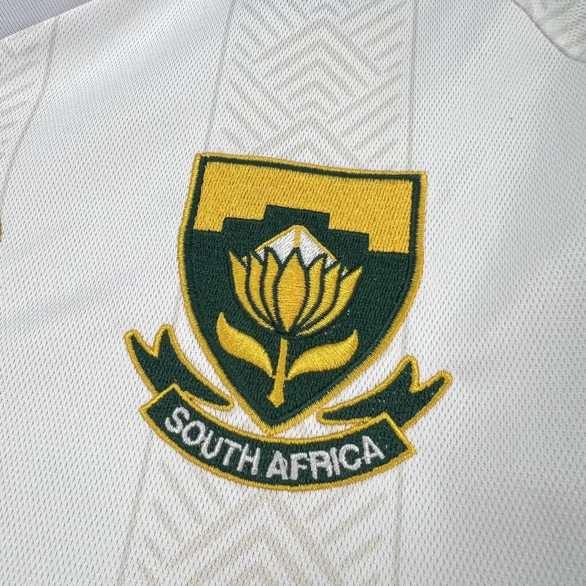 Mens South Africa 2026 World Cup White Jersey, foto 4