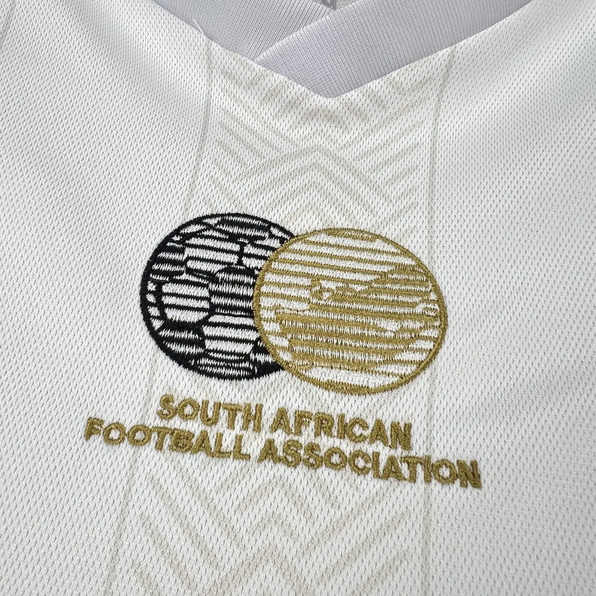 Mens South Africa 2026 World Cup White Jersey, foto 5