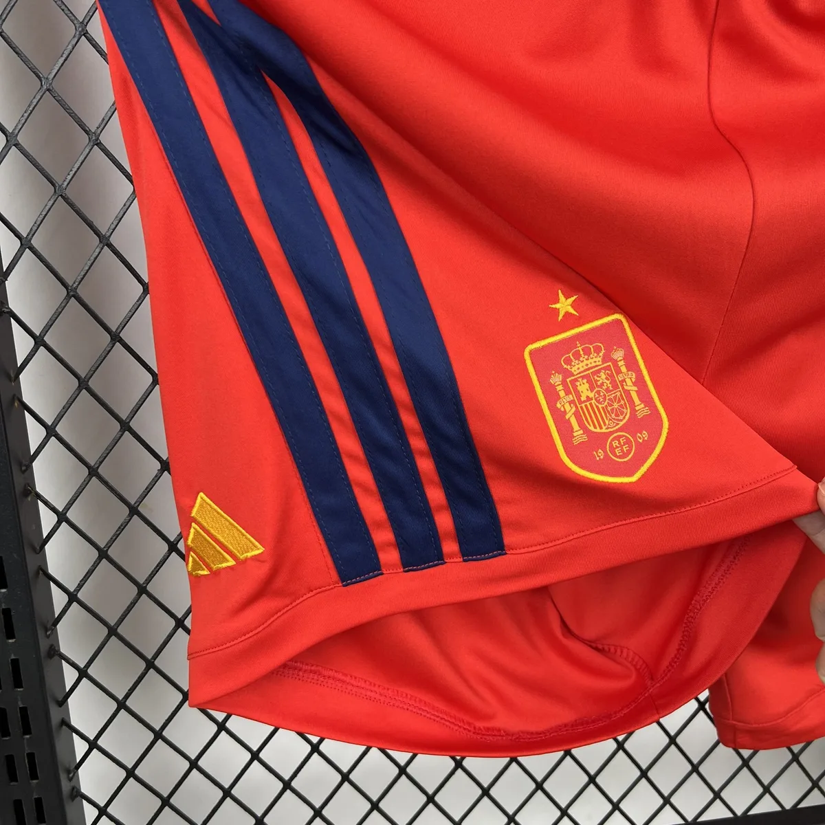 Mens Spain 2026 World Cup Home Shorts, foto 3