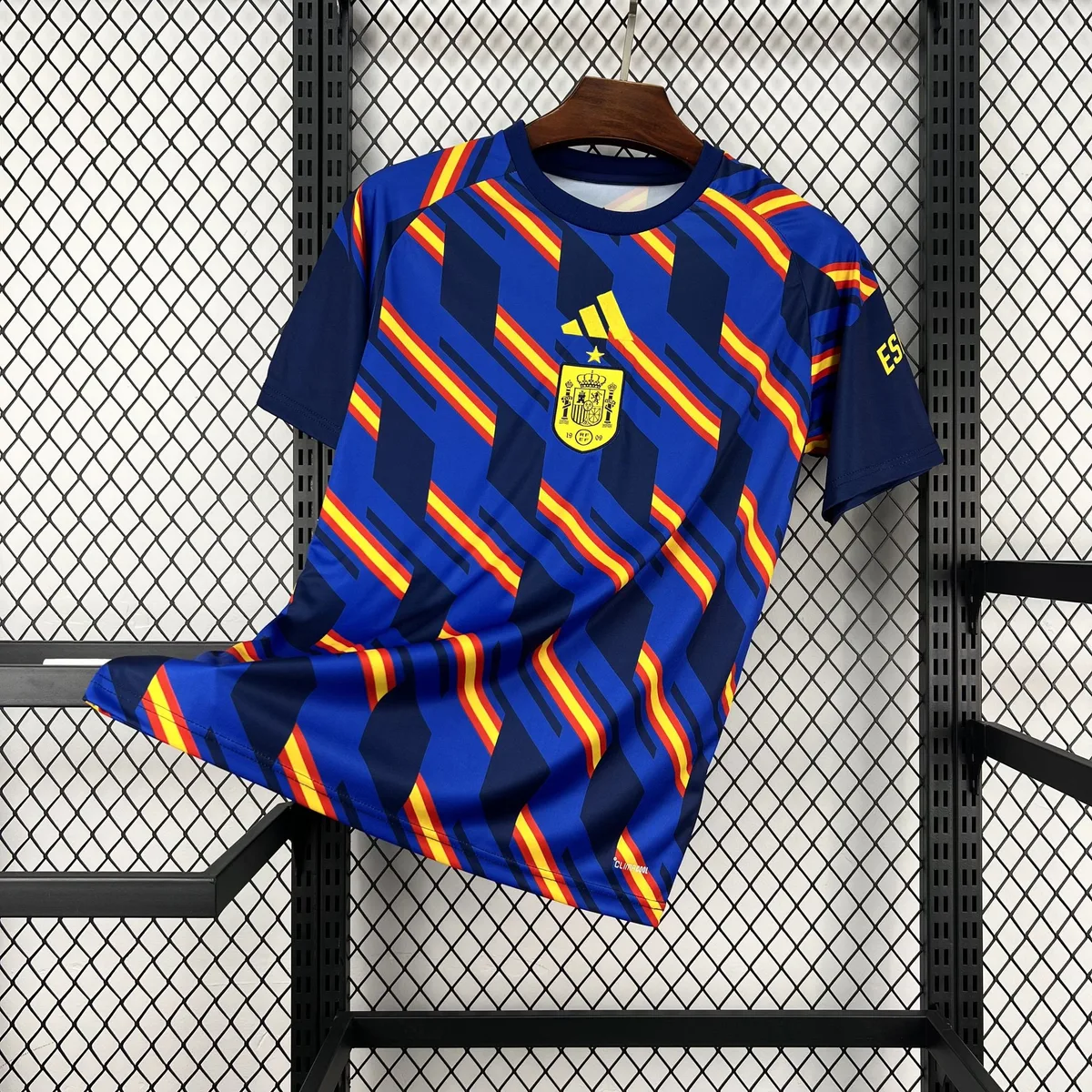 Mens Spain 2026 World Cup Pre-match Jersey, foto 1