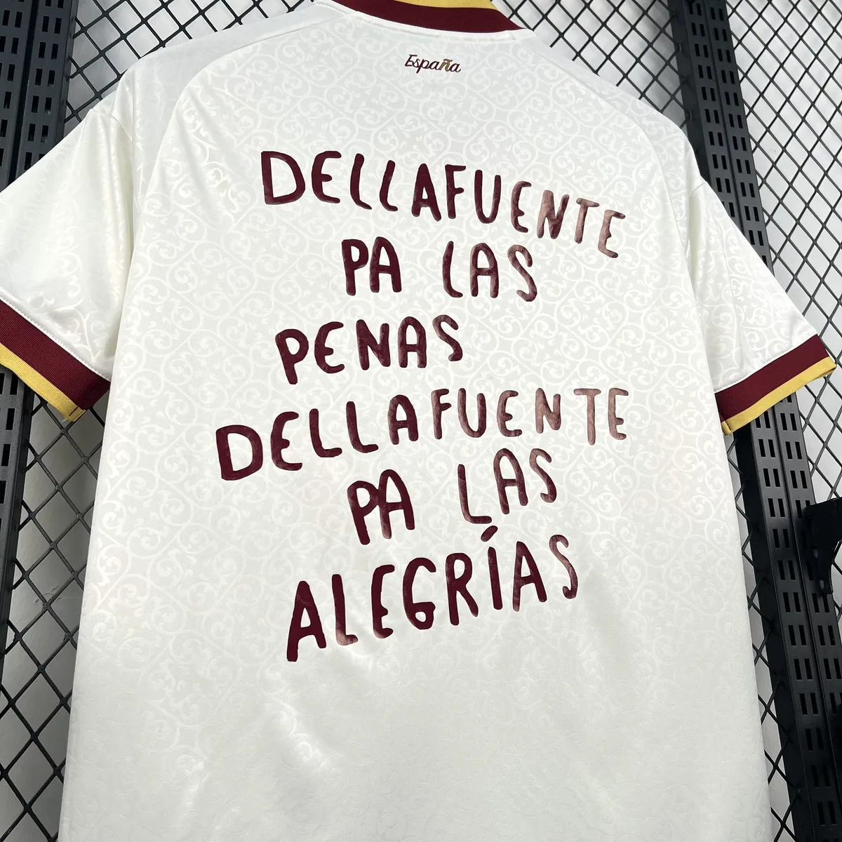 Mens Spain x Dellafuente 2026 World Cup Away Jersey, foto 2