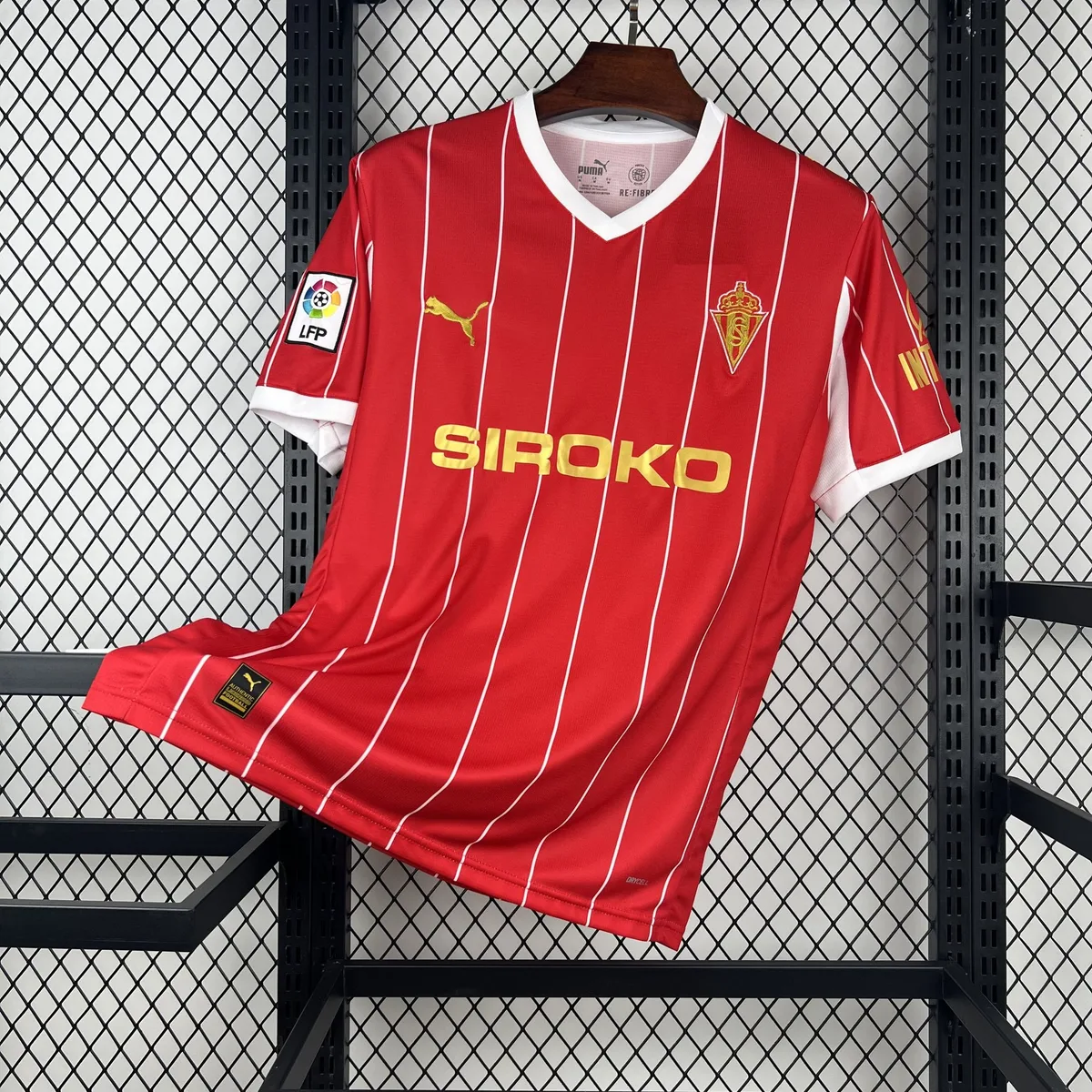 Mens Sporting de Gijón 2025/26 Rrtro Jersey, foto 1