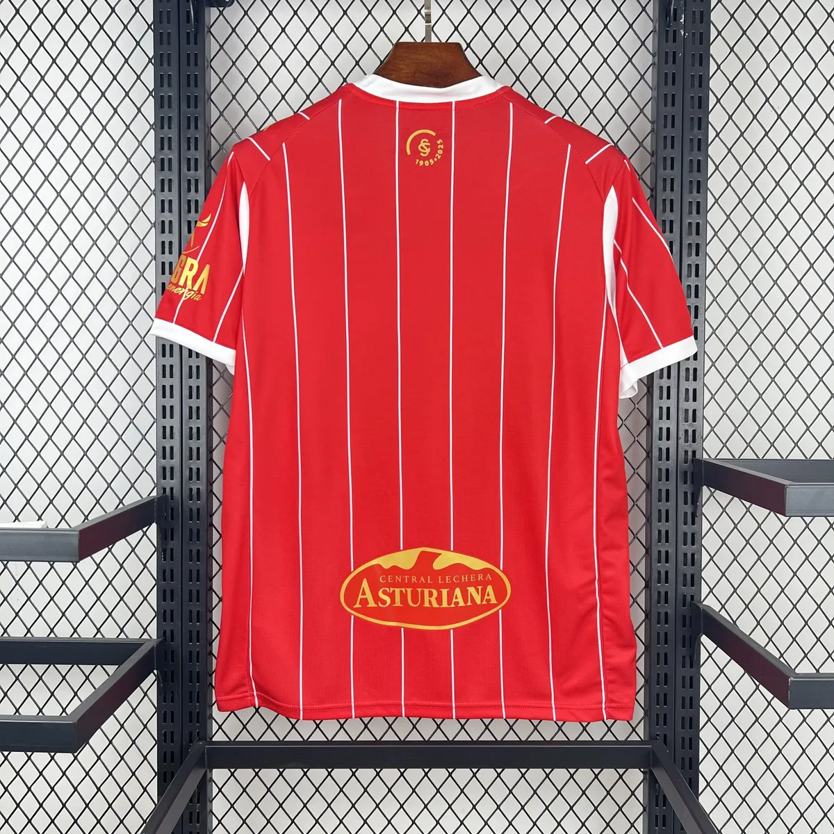 Mens Sporting de Gijón 2025/26 Rrtro Jersey, foto 2