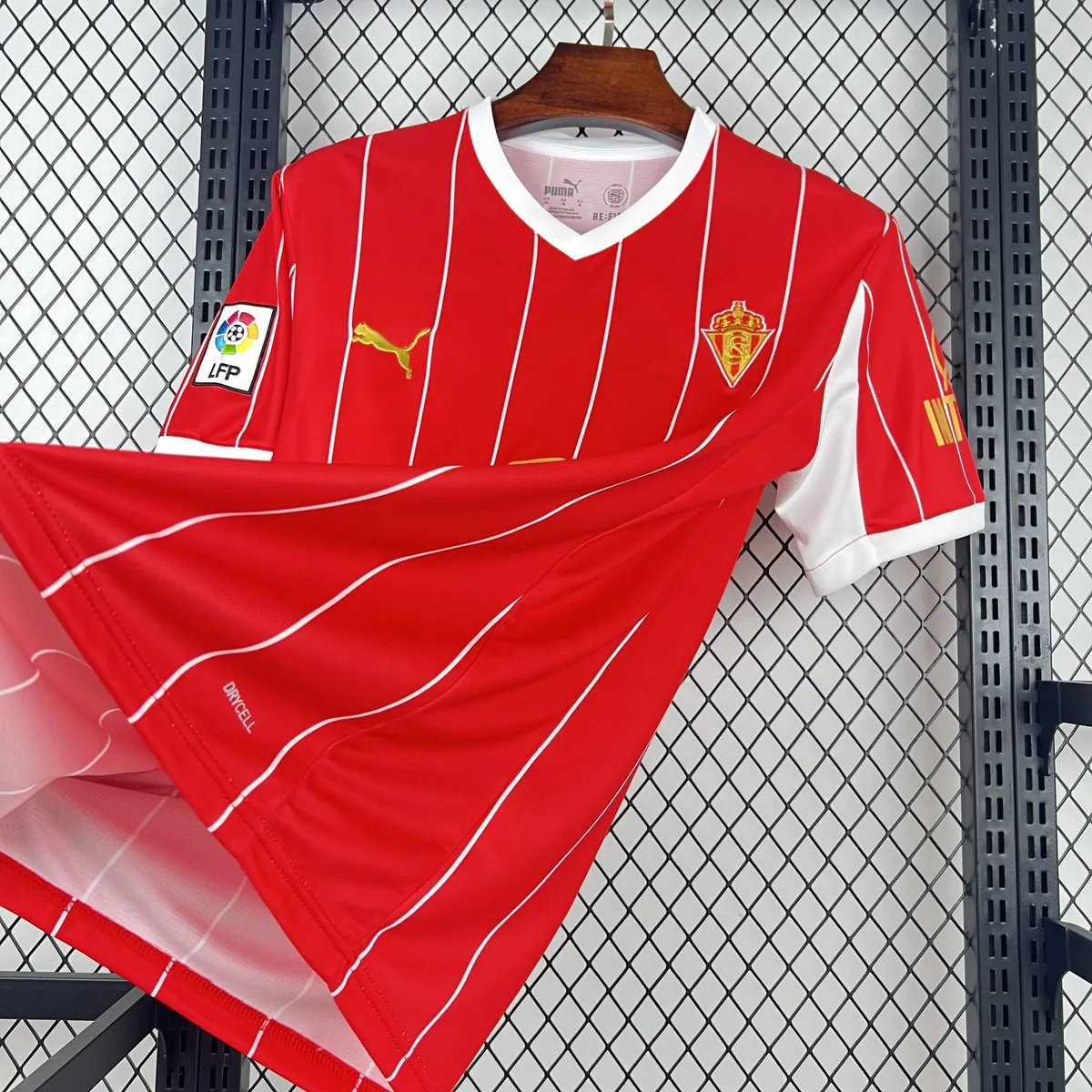 Mens Sporting de Gijón 2025/26 Rrtro Jersey, foto 3