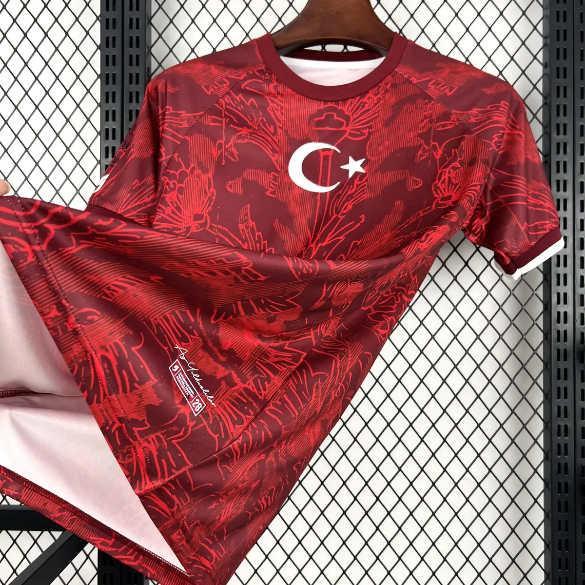 Mens Turkey 2026 World Cup Heritage Jersey, foto 3