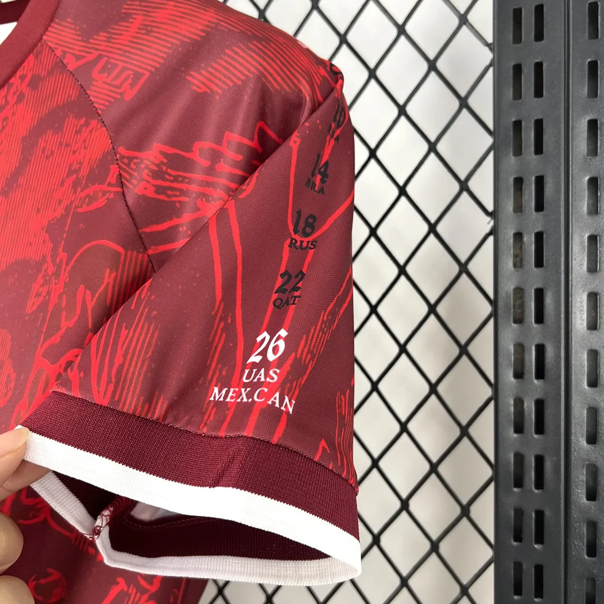 Mens Turkey 2026 World Cup Heritage Jersey, foto 4