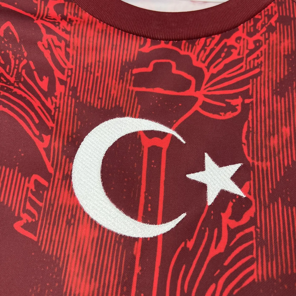 Mens Turkey 2026 World Cup Heritage Jersey, foto 5